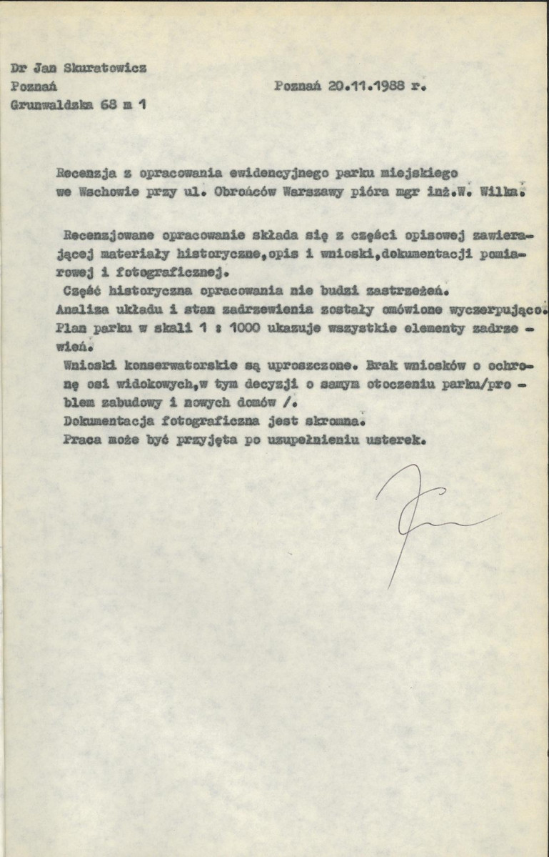 Ewidencja parkowa, skan nr 4