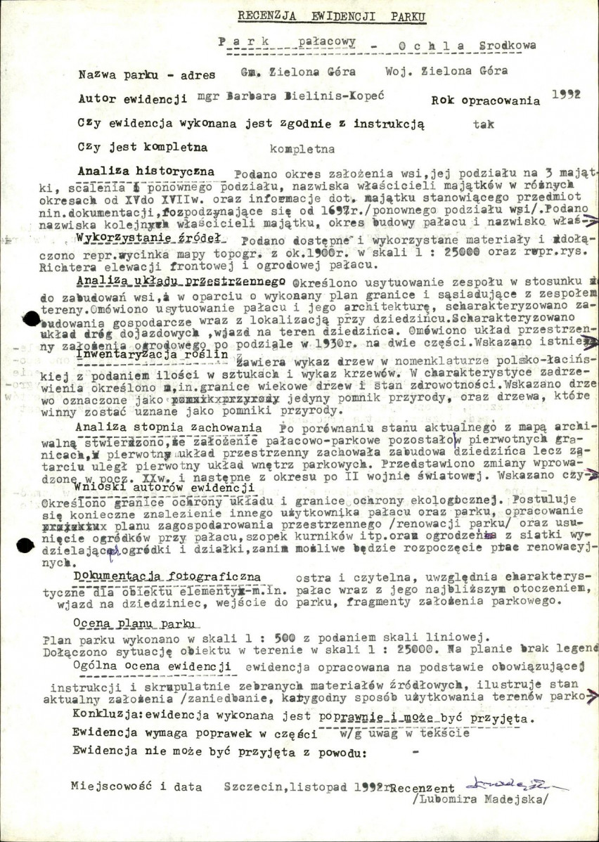 Ewidencja parkowa, skan nr 5