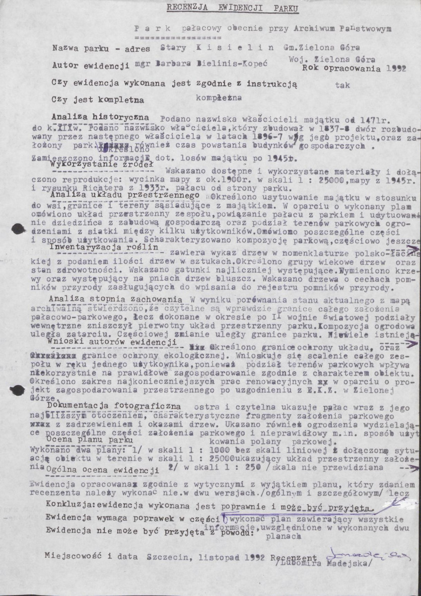 Ewidencja parkowa, skan nr 5