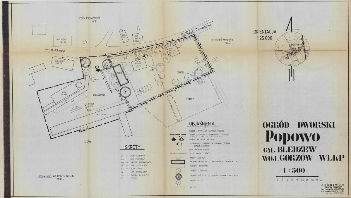 Ewidencja parkowa, skan nr 13