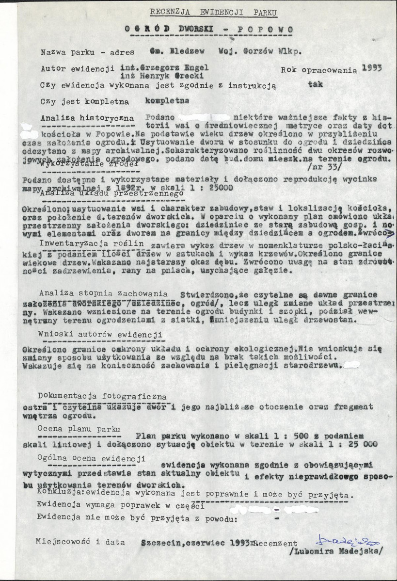 Ewidencja parkowa, skan nr 21