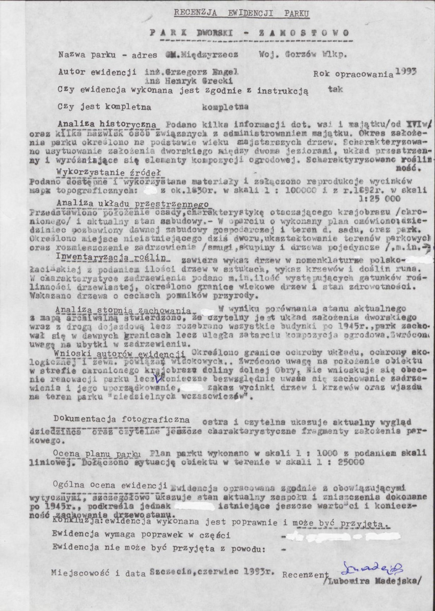 Ewidencja parkowa, skan nr 25