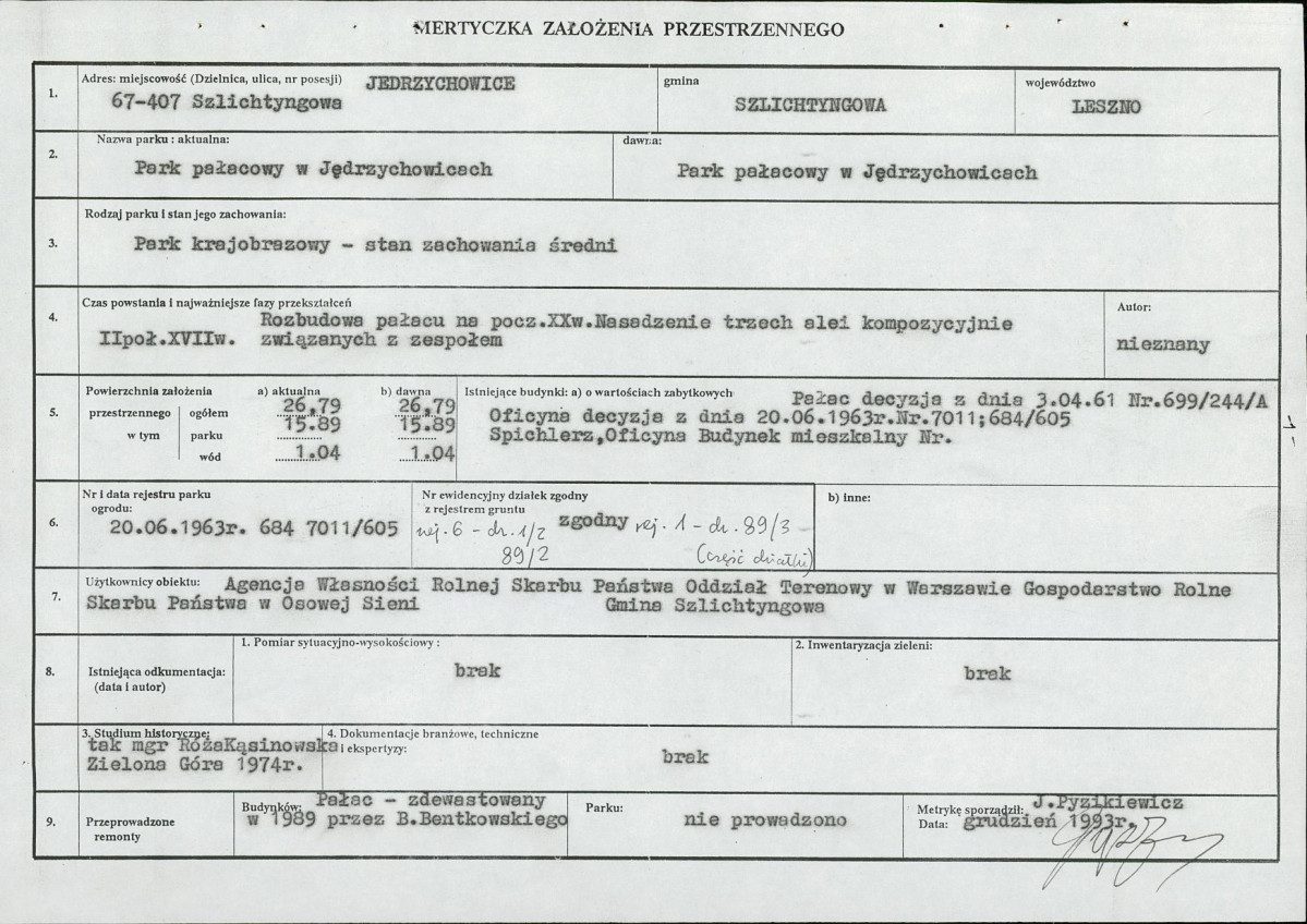 Ewidencja parkowa, skan nr 7