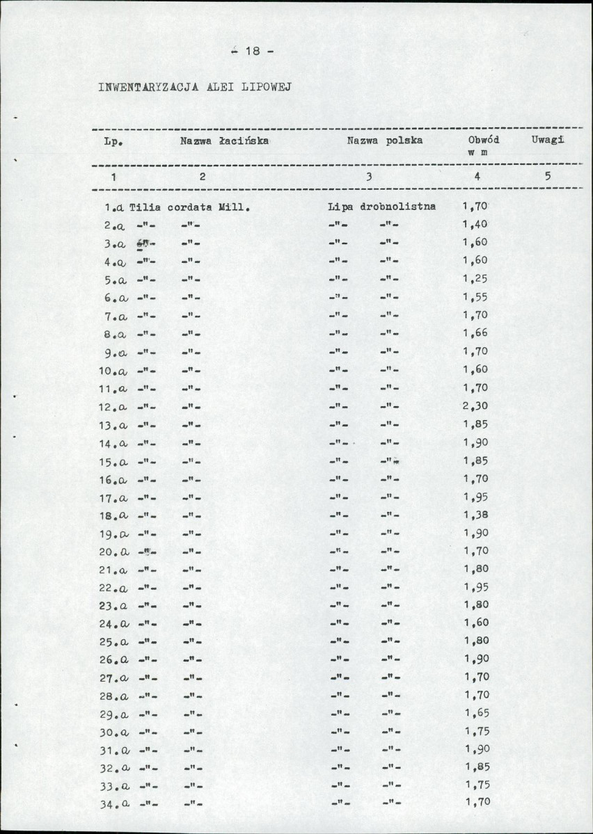 Ewidencja parkowa, skan nr 33