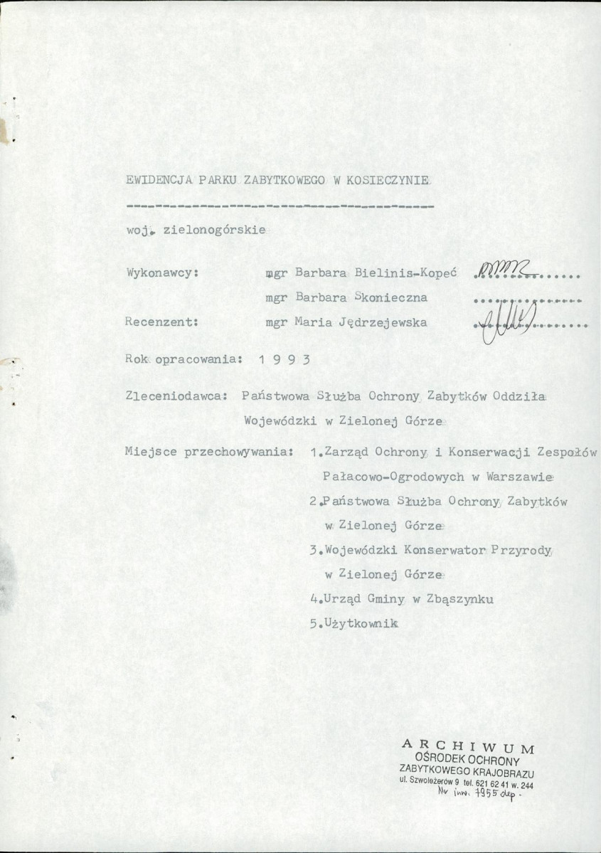 Ewidencja parkowa, skan nr 5