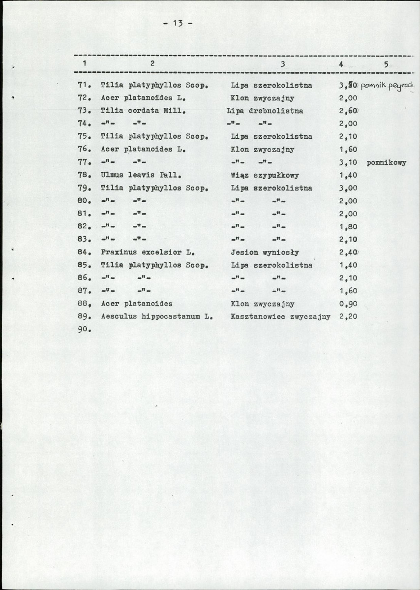 Ewidencja parkowa, skan nr 29