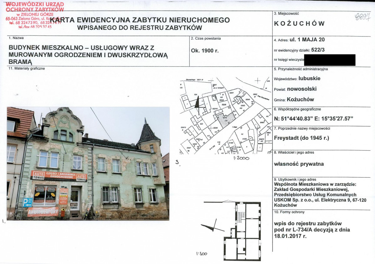 KB - Karta biała, skan nr 1