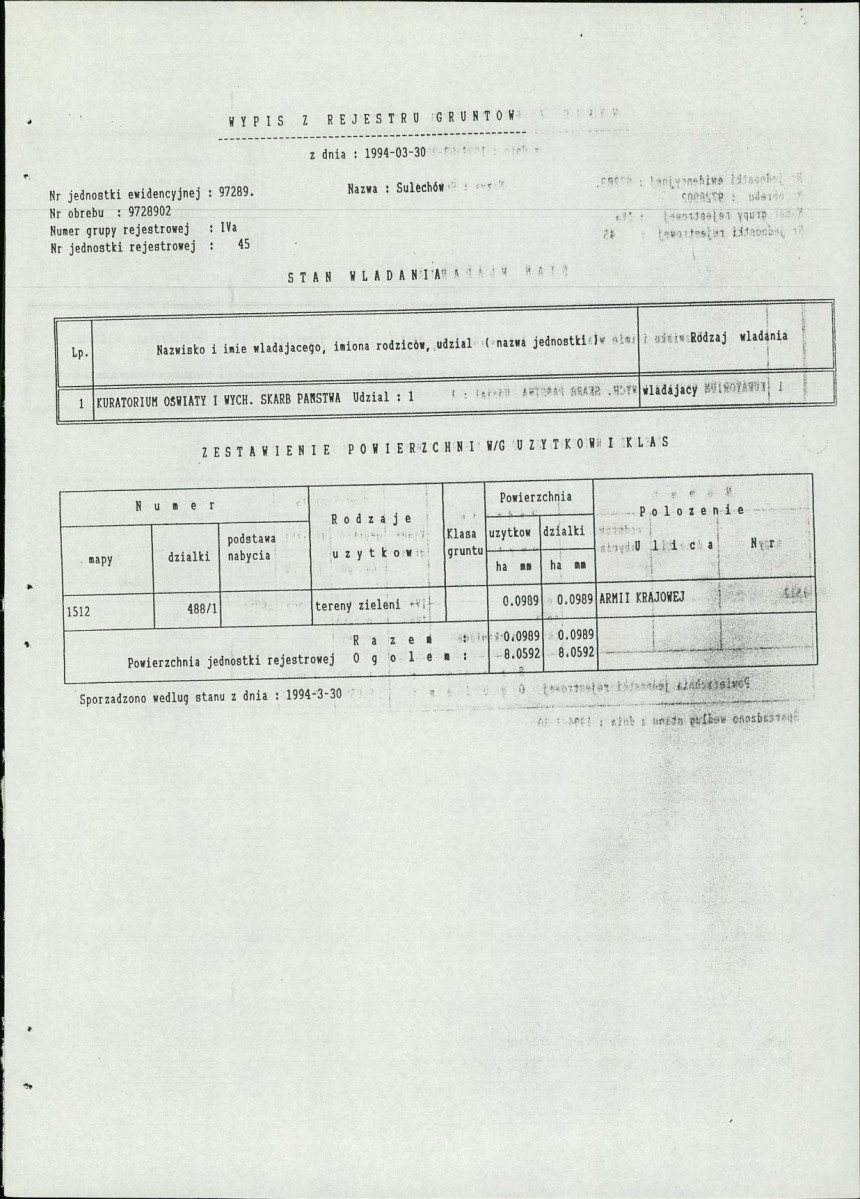 Ewidencja parkowa, skan nr 59