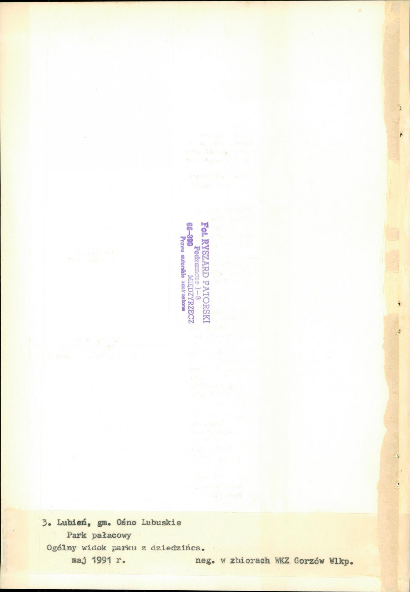 Ewidencja parkowa, skan nr 26