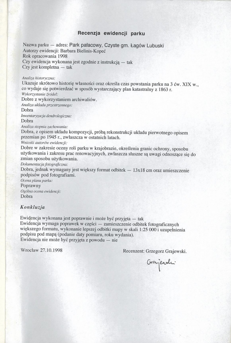 EP - Ewidencja parkowa, skan nr 4