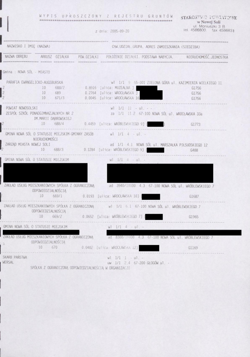 EP - Ewidencja parkowa, skan nr 60