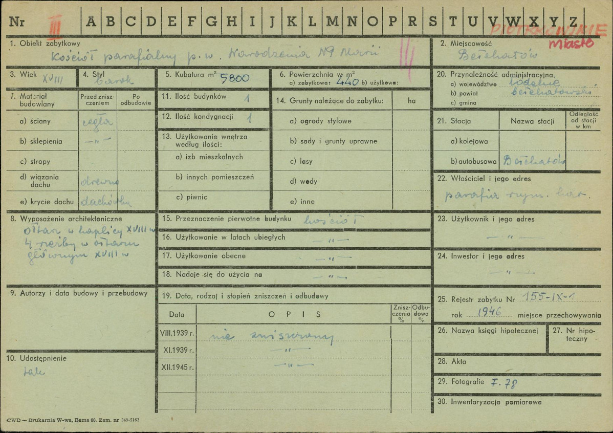 Karta zielona, skan nr 3