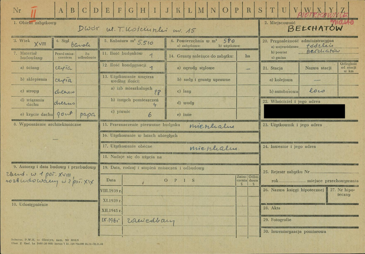KZ - Karta zielona, skan nr 3