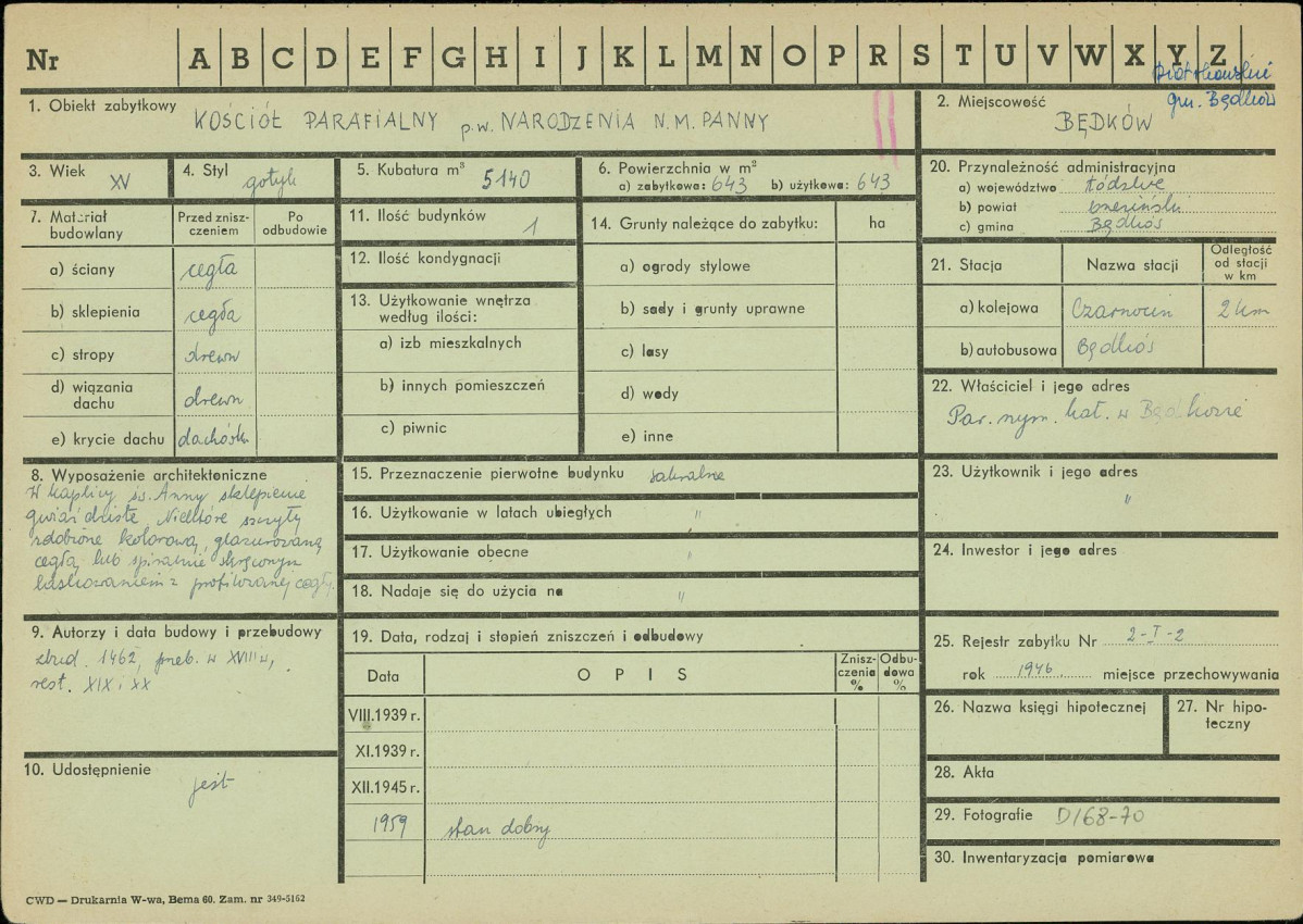 Karta zielona, skan nr 1