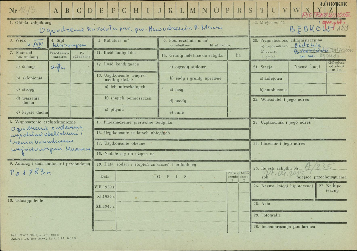 Karta zielona, skan nr 1