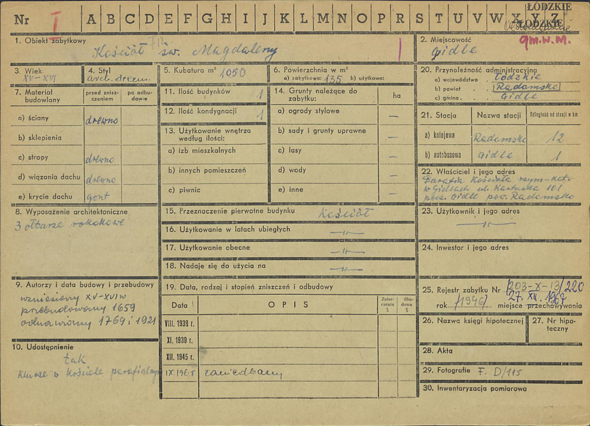 Karta zielona, skan nr 1