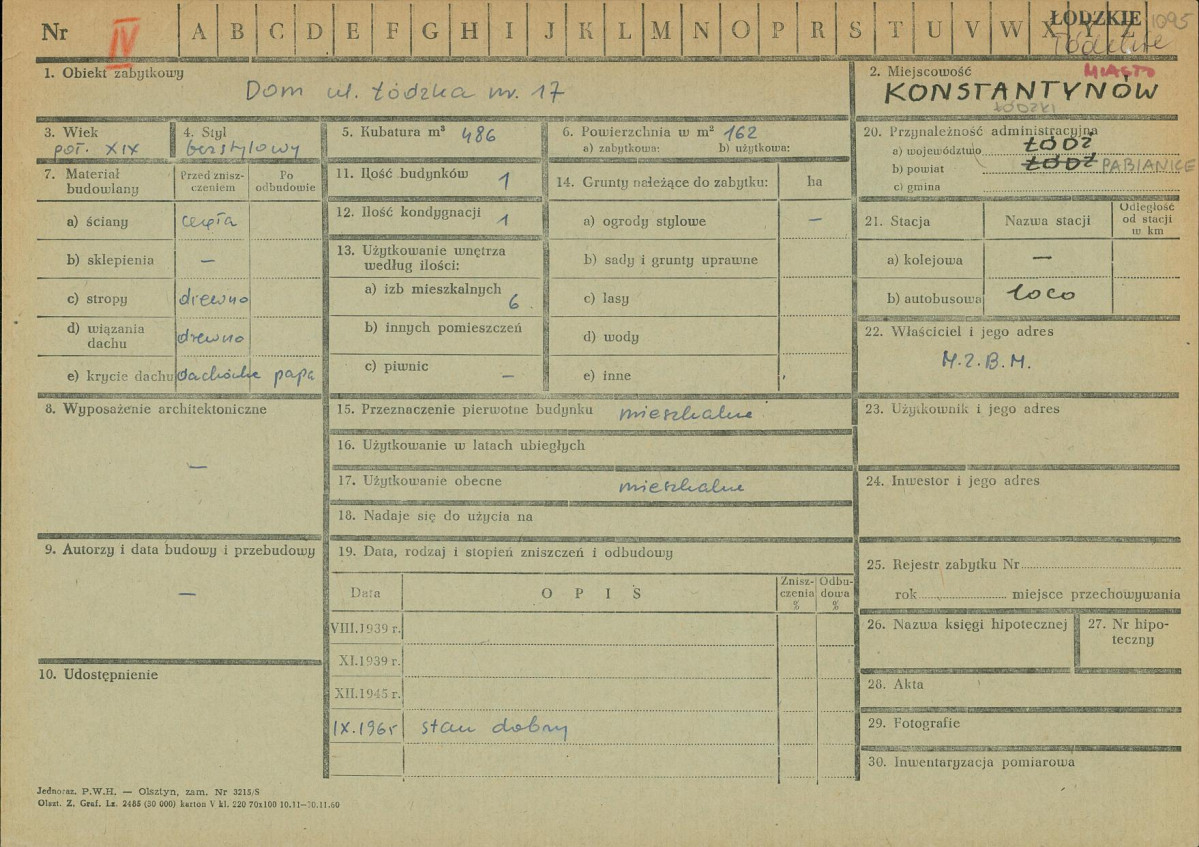 Karta zielona, skan nr 1