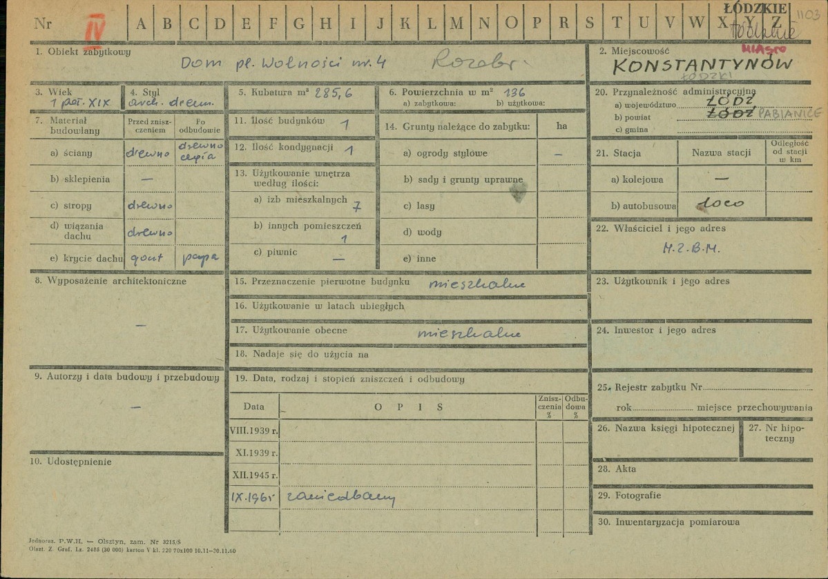 Karta zielona, skan nr 1