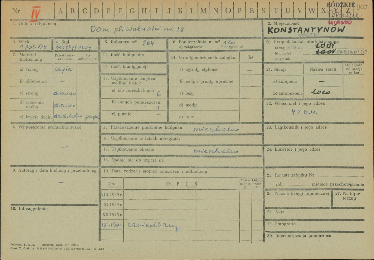 Karta zielona, skan nr 1