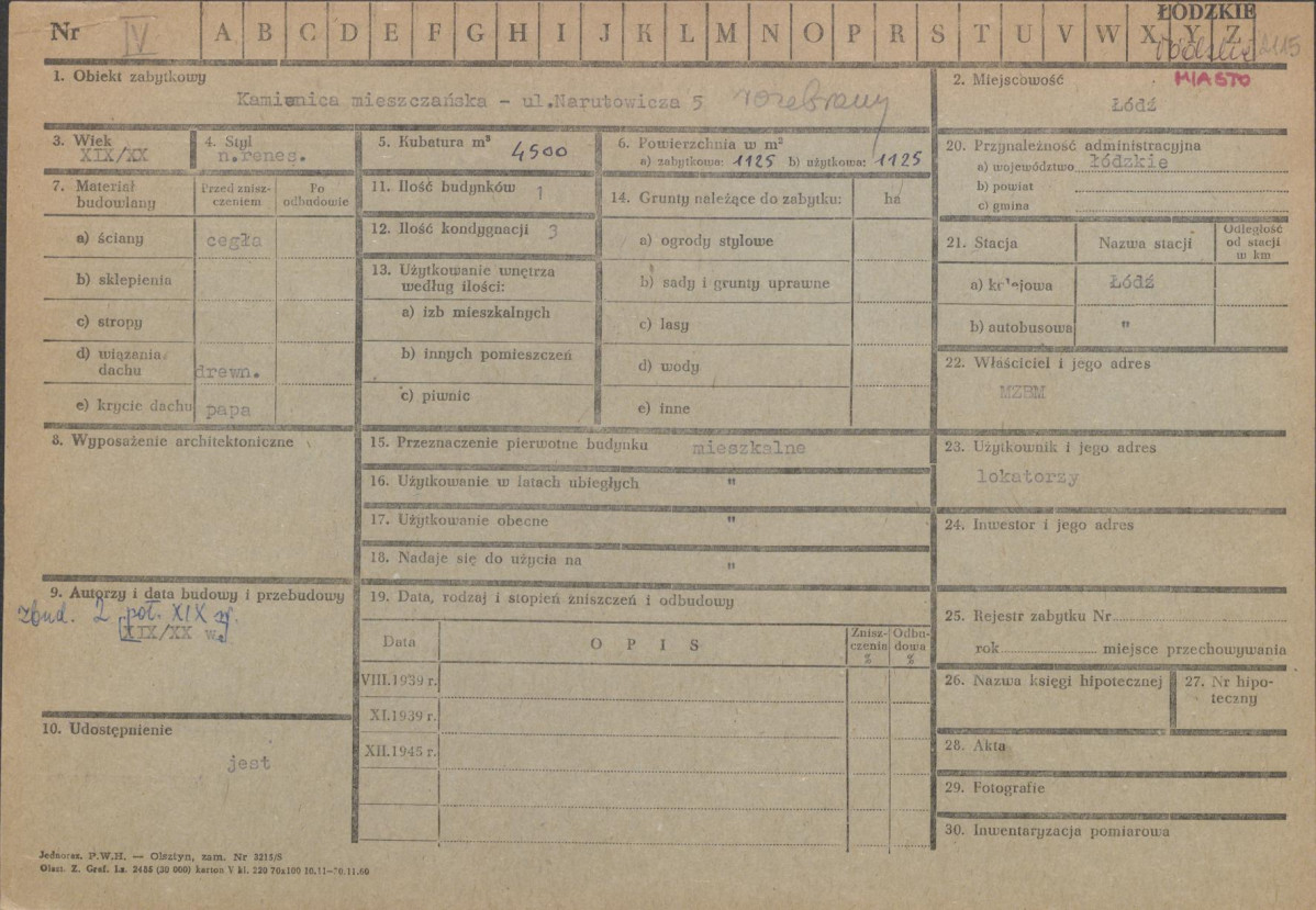 Karta zielona, skan nr 1