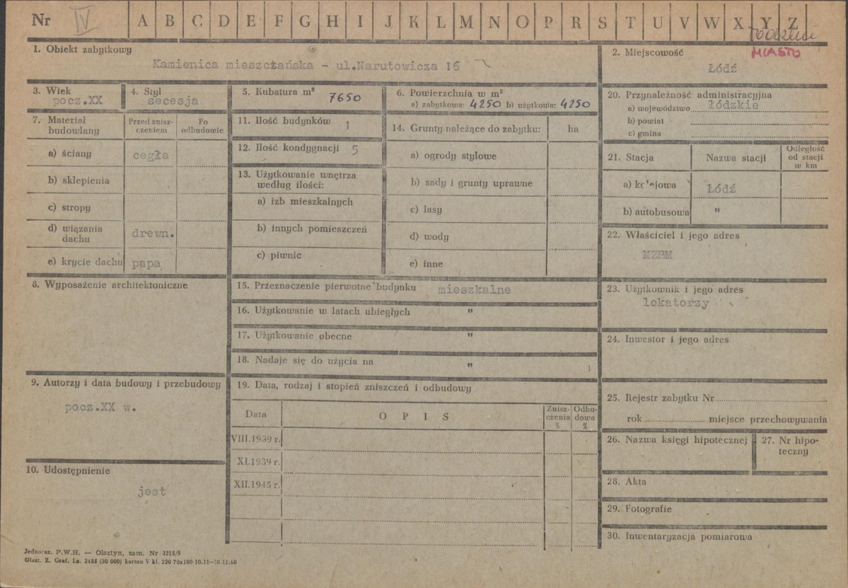 Karta zielona, skan nr 1
