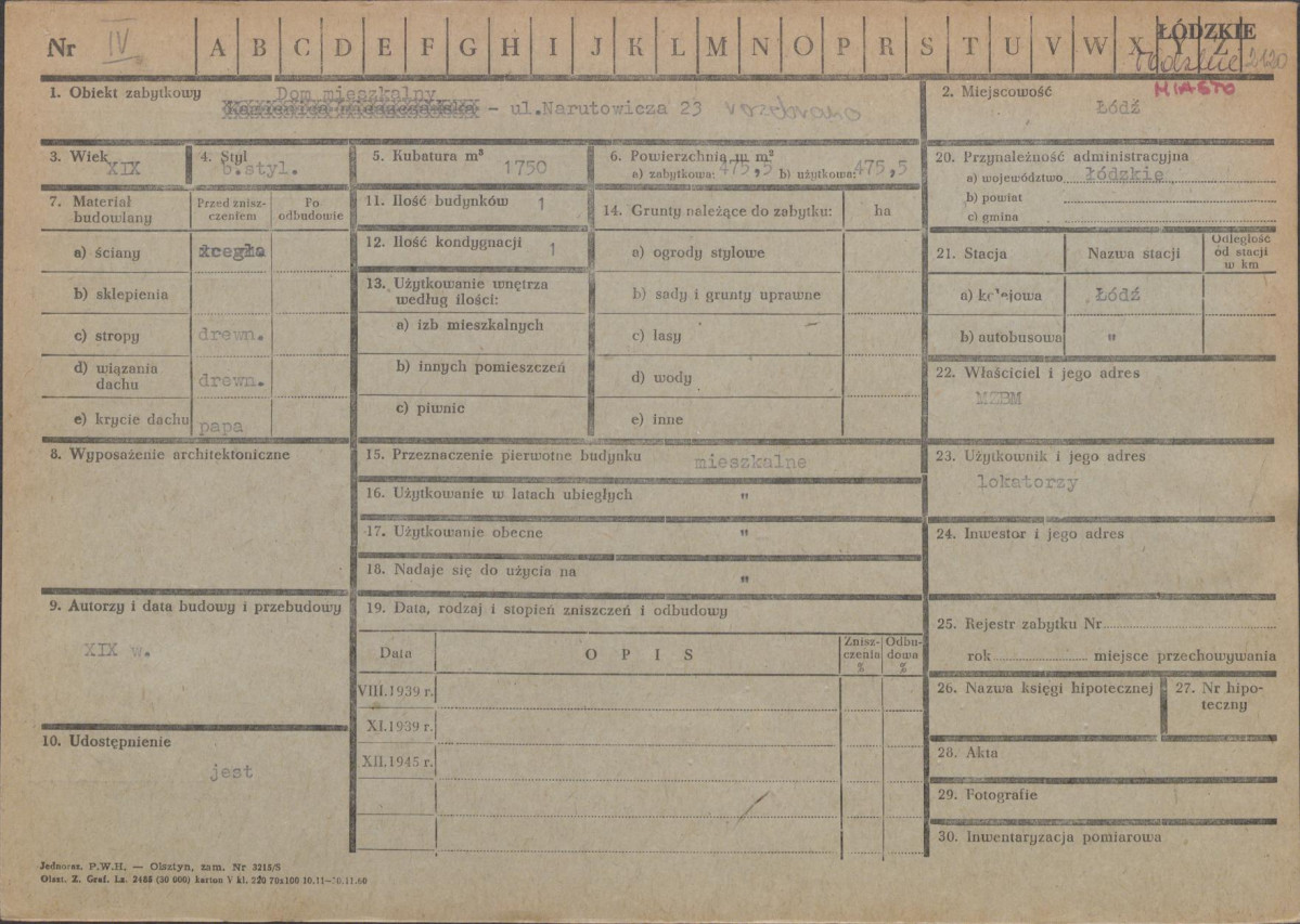 Karta zielona, skan nr 1