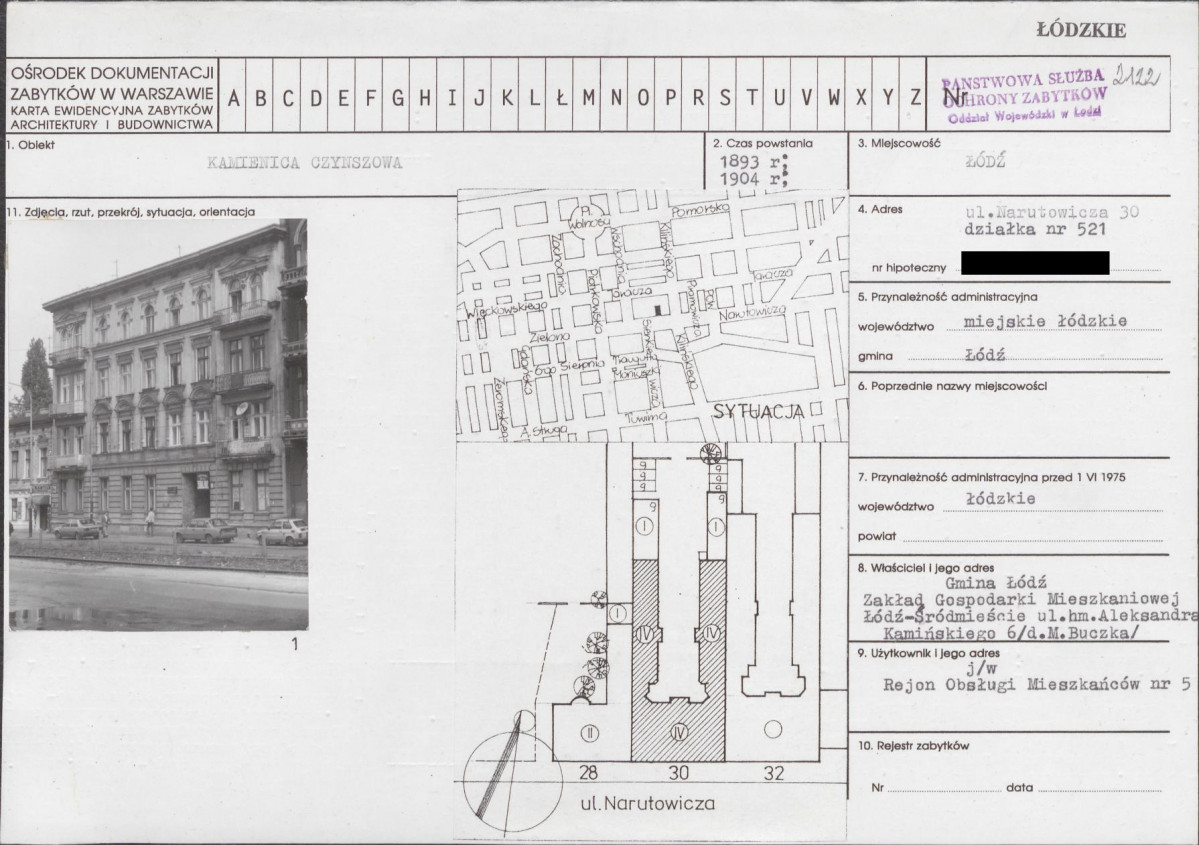 KB - Karta biała, skan nr 1