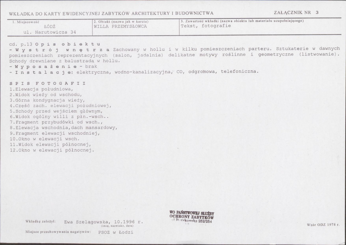 KB - Karta biała, skan nr 9