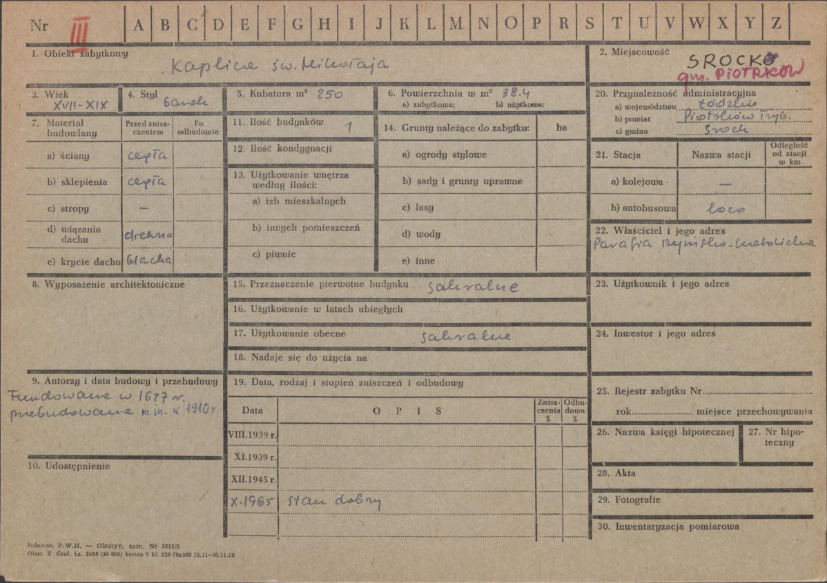 Karta zielona, skan nr 1