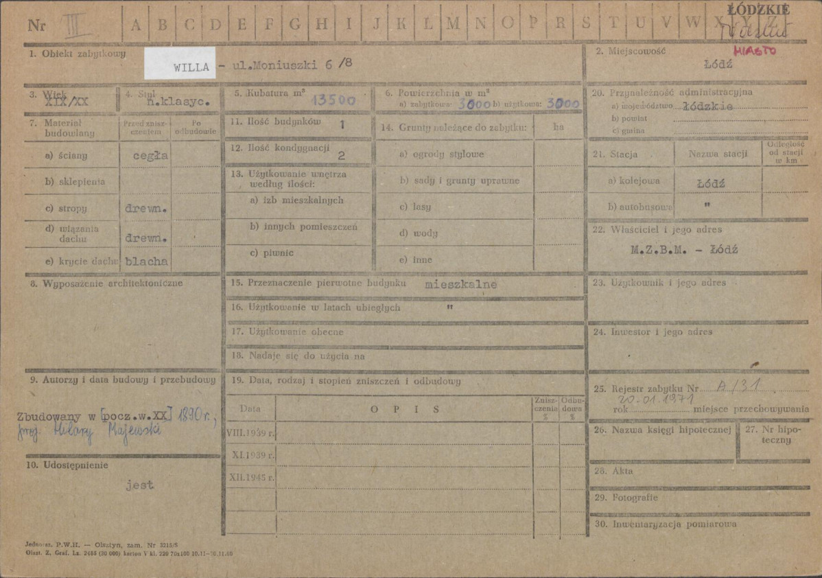 Karta zielona, skan nr 1