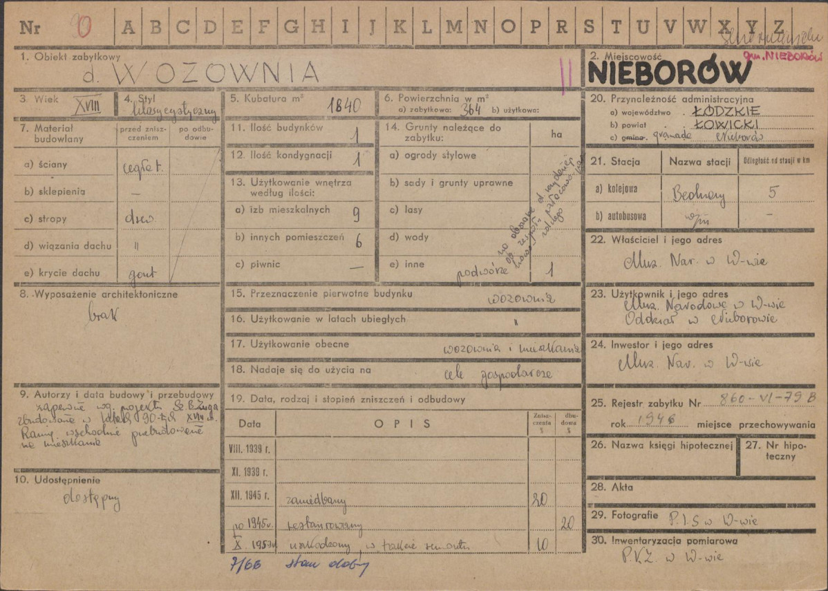 KZ - Karta zielona, skan nr 1