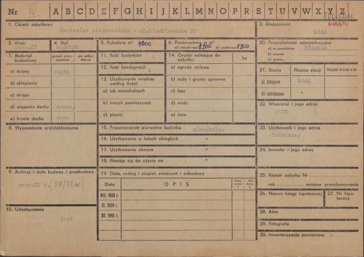 Karta zielona, skan nr 1