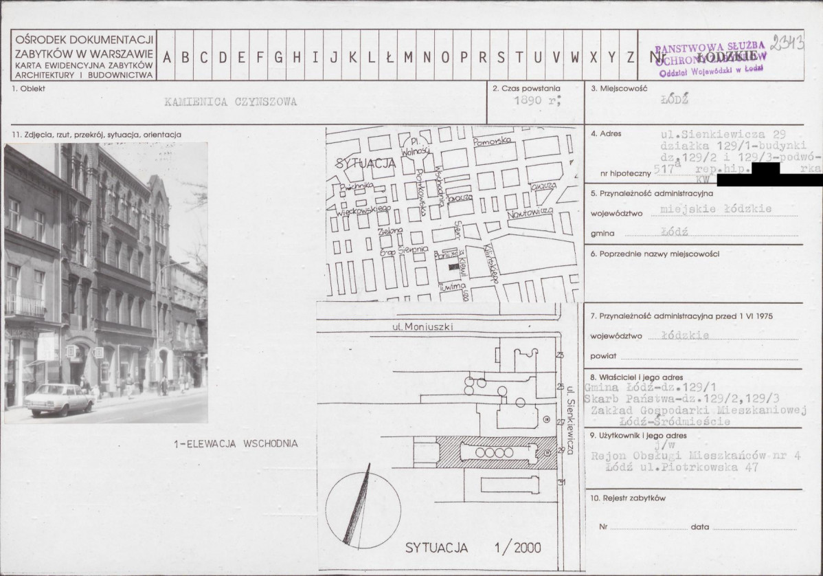 KB - Karta biała, skan nr 1