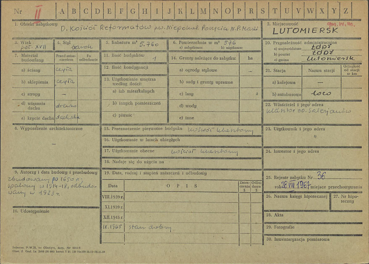 Karta zielona, skan nr 1