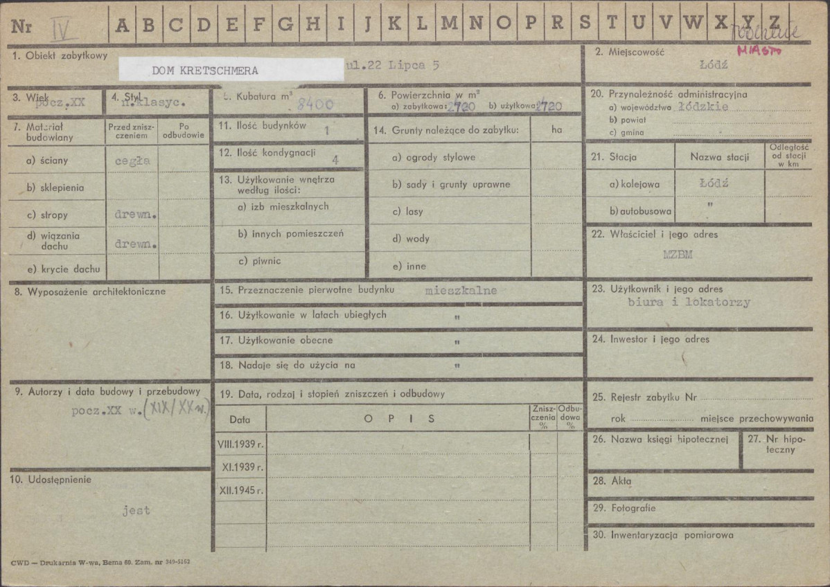 Karta zielona, skan nr 1