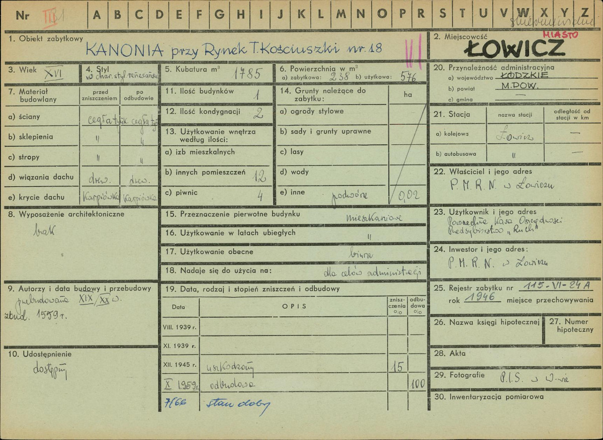 Karta zielona, skan nr 1