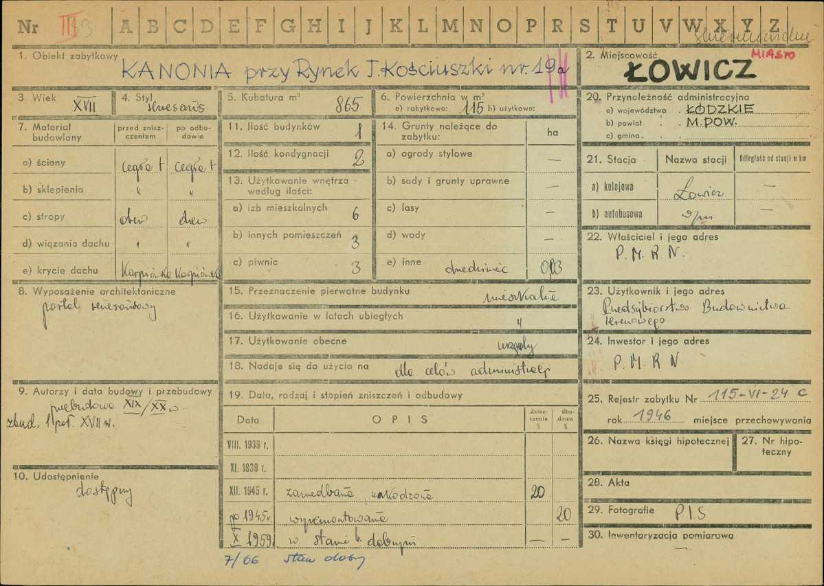 Karta zielona, skan nr 1