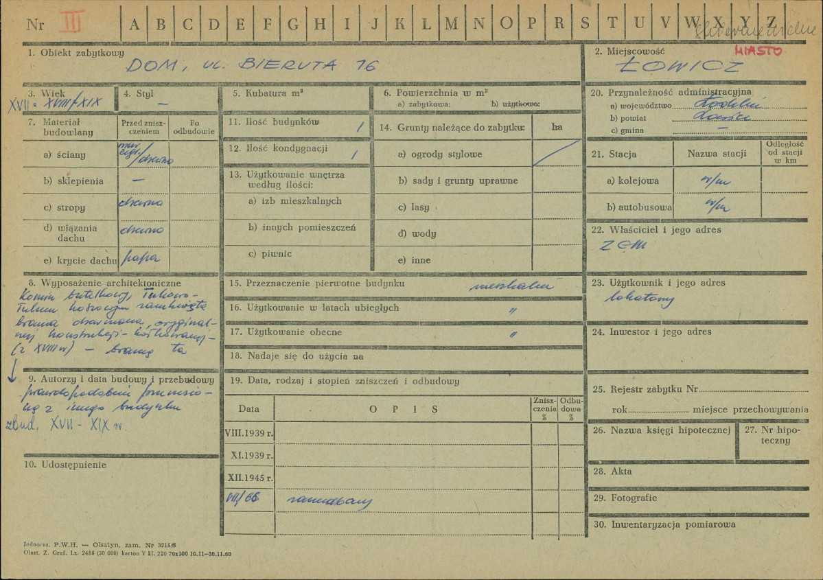 Karta zielona, skan nr 1