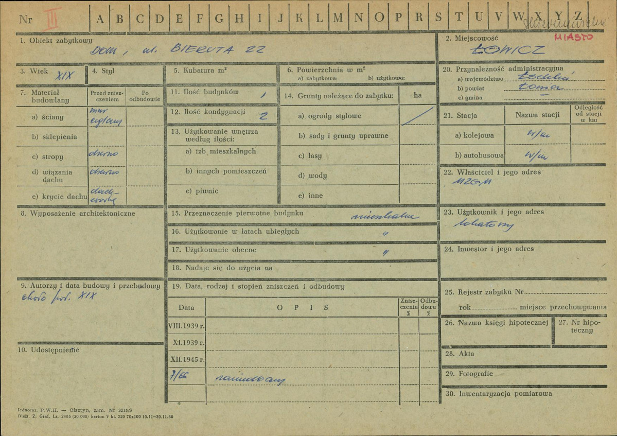 Karta zielona, skan nr 1