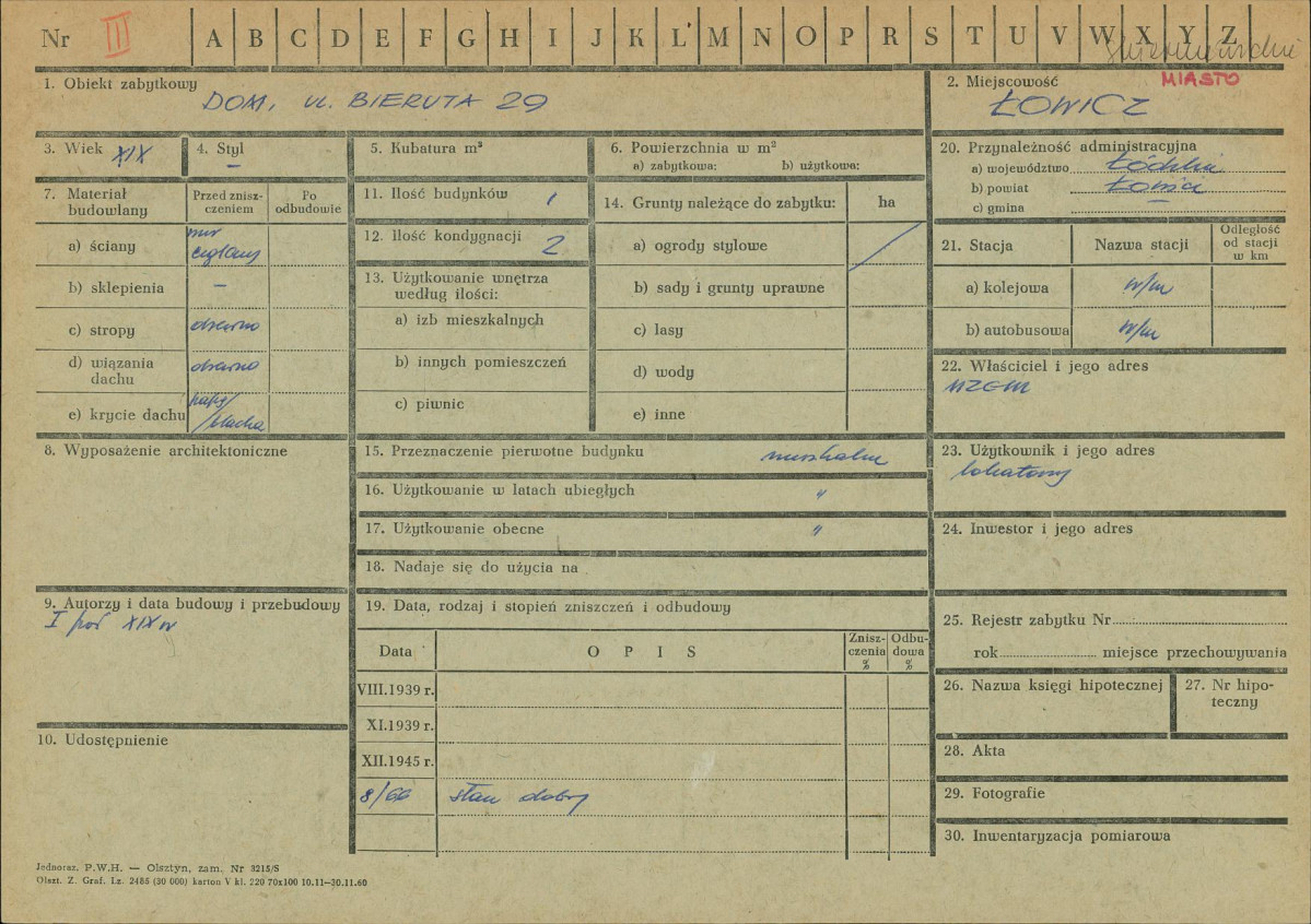 Karta zielona, skan nr 1