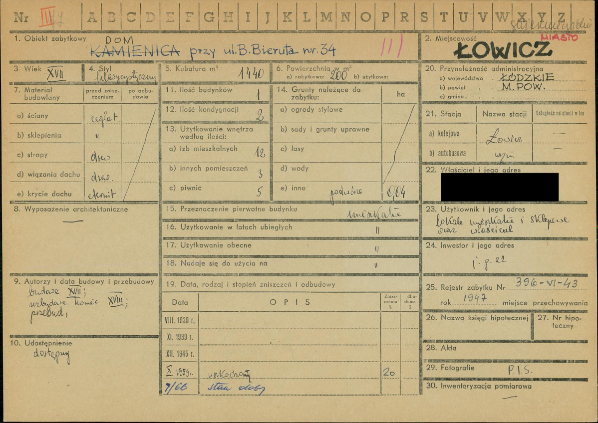 KZ - Karta zielona, skan nr 1