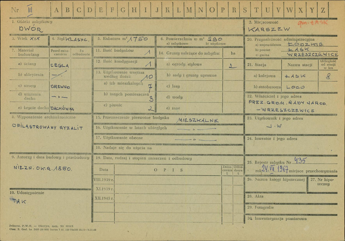 Karta zielona, skan nr 1