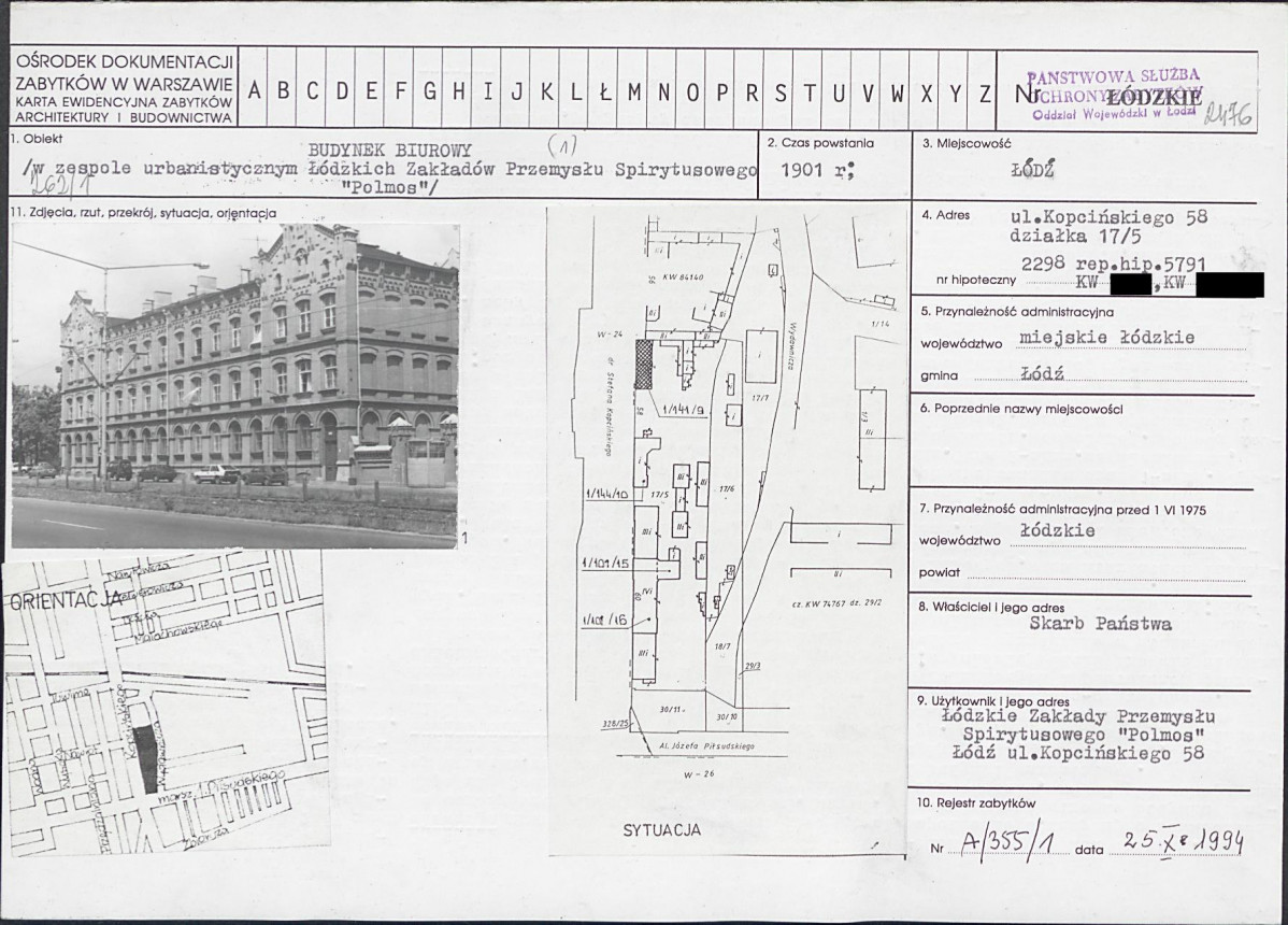 KB - Karta biała, skan nr 1