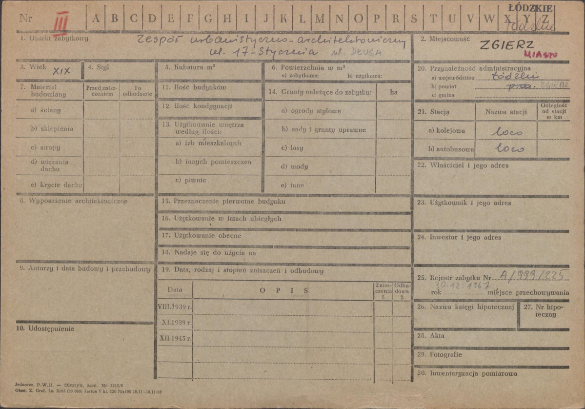Karta zielona, skan nr 1
