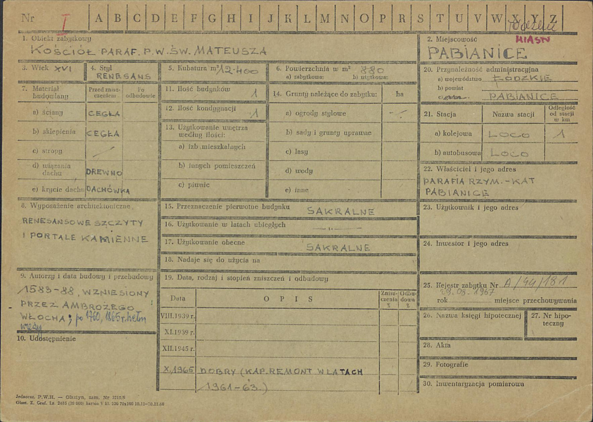 Karta zielona, skan nr 1