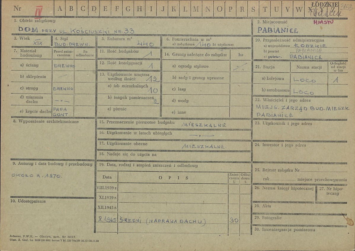 Karta zielona, skan nr 1
