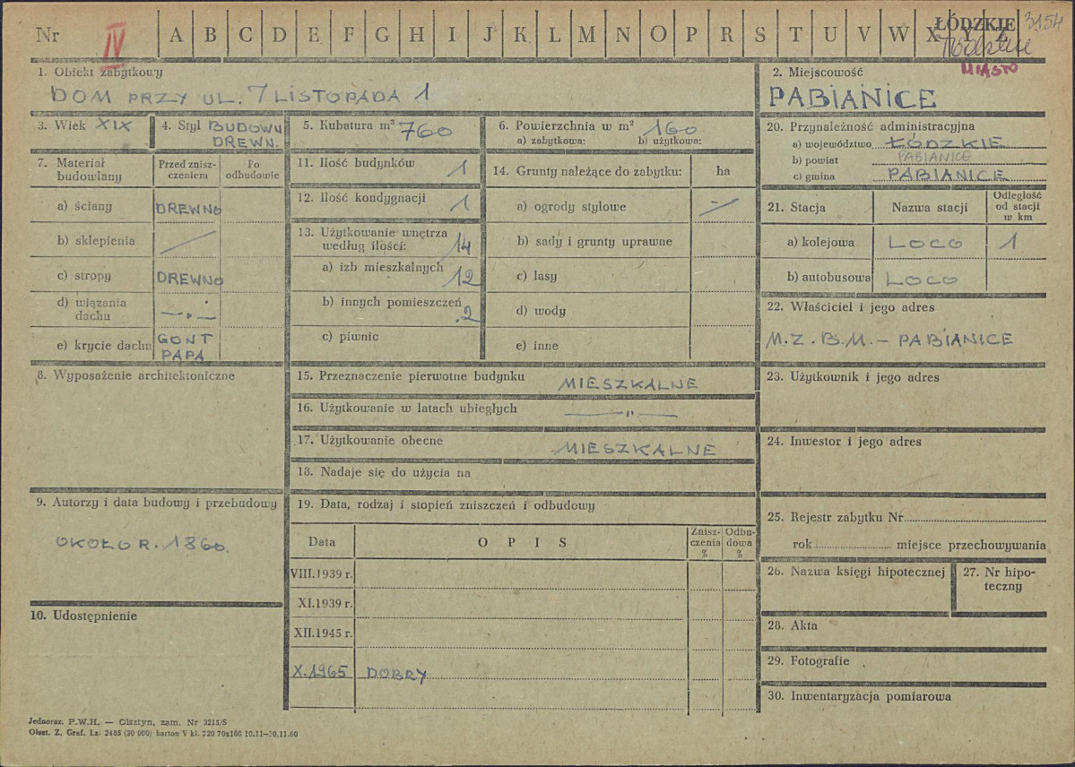 Karta zielona, skan nr 1