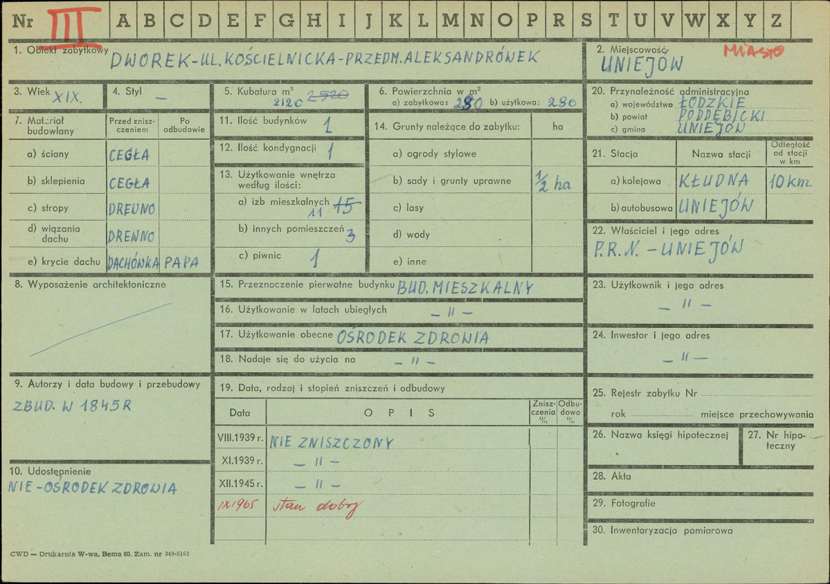 Karta zielona, skan nr 1