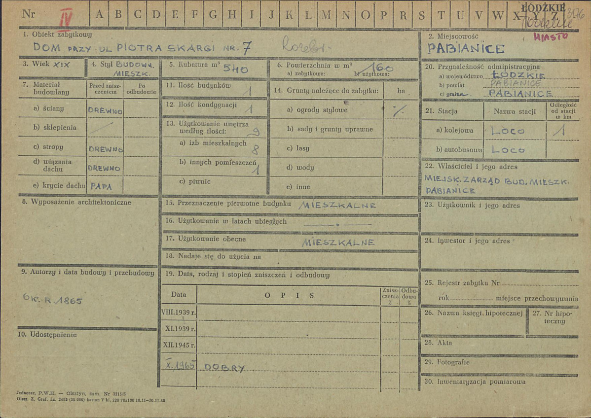 Karta zielona, skan nr 1
