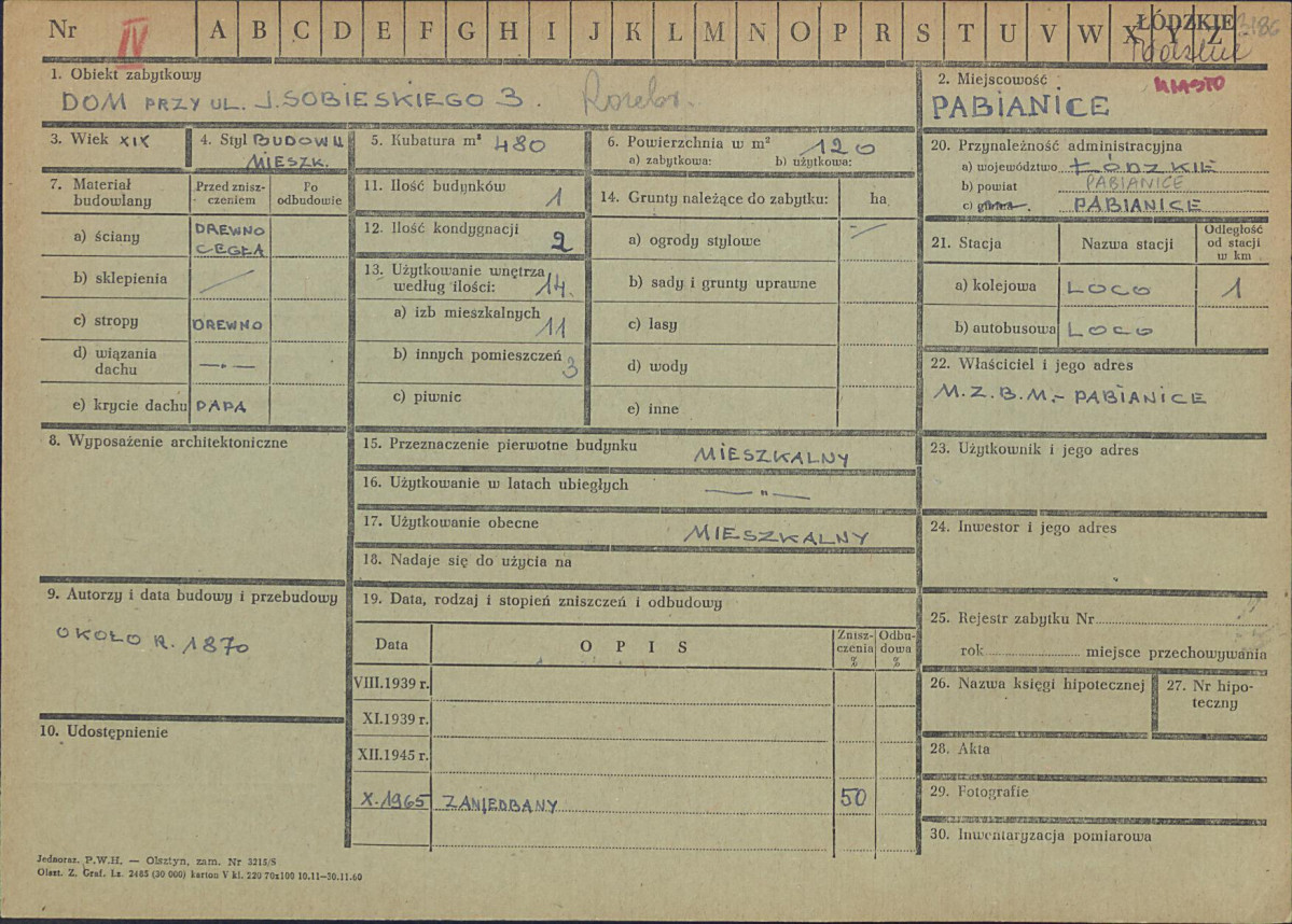 Karta zielona, skan nr 1